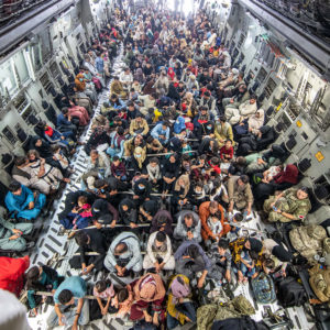 A full flight of 265 people supported by Members of the UK Armed Forces who continue to take part in the evacuation of entitled personnel from Kabul airport. The UK have been working closely with our international partners to complete the evacuation safely.